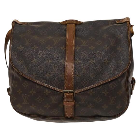 LOUIS VUITTON Monogram Saumur 35 Shoulder Bag M42254 - Picture 2 of 13
